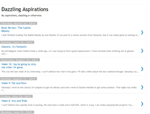 Tablet Screenshot of dazzlingaspiration.blogspot.com