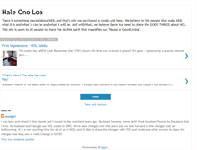 Tablet Screenshot of haleonoloa.blogspot.com