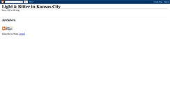 Desktop Screenshot of lightandbitter.blogspot.com