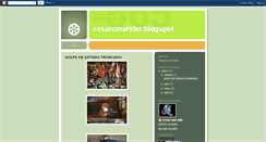 Desktop Screenshot of cesaromarster.blogspot.com