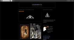 Desktop Screenshot of lisanamaste.blogspot.com