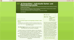 Desktop Screenshot of js-gartendeko.blogspot.com