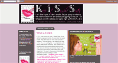 Desktop Screenshot of kiss-keepitsimplesister.blogspot.com