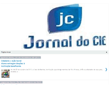 Tablet Screenshot of jornaldocie.blogspot.com
