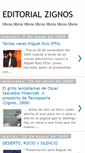 Mobile Screenshot of editorialzignos.blogspot.com