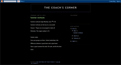 Desktop Screenshot of hccoachscorner.blogspot.com