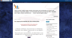 Desktop Screenshot of galerie-cadeau.blogspot.com