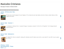 Tablet Screenshot of musicales-cristianos.blogspot.com