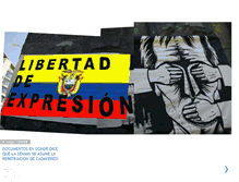 Tablet Screenshot of emigrante-libertaddeexpresion.blogspot.com