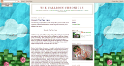 Desktop Screenshot of callisonchronicle.blogspot.com