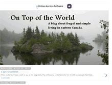 Tablet Screenshot of ontopoftheworldblog.blogspot.com