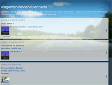 Tablet Screenshot of alagentenolevienebiennada.blogspot.com