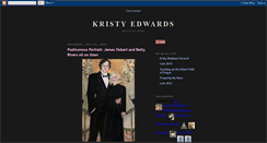 Desktop Screenshot of kristyedwards.blogspot.com