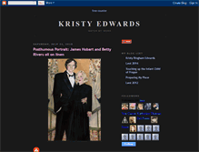 Tablet Screenshot of kristyedwards.blogspot.com