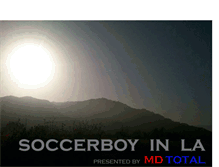 Tablet Screenshot of lasoccerboy.blogspot.com