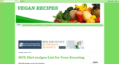 Desktop Screenshot of freeveganrecipes.blogspot.com