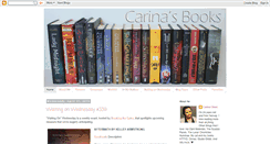 Desktop Screenshot of carinabooks.blogspot.com