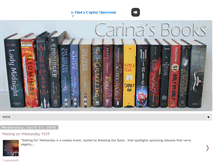 Tablet Screenshot of carinabooks.blogspot.com