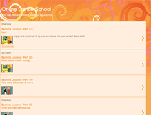 Tablet Screenshot of online-dance-school.blogspot.com