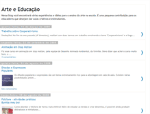 Tablet Screenshot of profe-carol-artes.blogspot.com