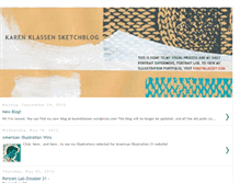 Tablet Screenshot of karenklassen.blogspot.com