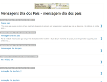 Tablet Screenshot of mensagemdiadospais.blogspot.com