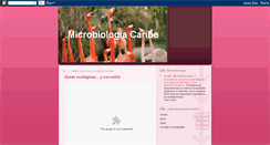 Desktop Screenshot of microbiologiacaribe.blogspot.com