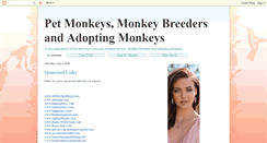 Desktop Screenshot of my-pet-monkey.blogspot.com