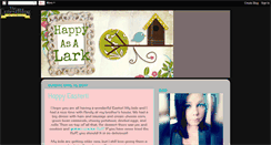 Desktop Screenshot of happy-as-a-lark-lovingmomma.blogspot.com