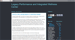 Desktop Screenshot of legacyperformwell.blogspot.com
