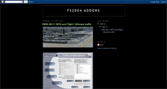 Desktop Screenshot of fs2004dodatki.blogspot.com