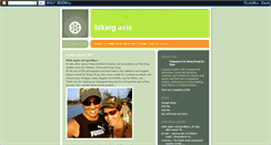 Desktop Screenshot of bikingasia.blogspot.com