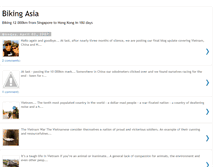 Tablet Screenshot of bikingasia.blogspot.com