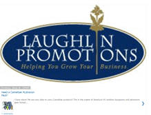 Tablet Screenshot of laughlinpromotions.blogspot.com