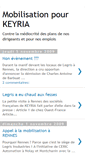 Mobile Screenshot of mobilisationkeyria.blogspot.com