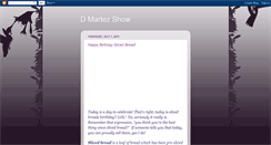 Desktop Screenshot of dmartezshow.blogspot.com