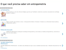 Tablet Screenshot of equipedaantropometria.blogspot.com