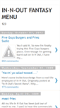 Mobile Screenshot of fantasymenu.blogspot.com