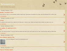 Tablet Screenshot of betanarrative.blogspot.com