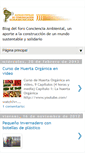 Mobile Screenshot of foro-conciencia-ambiental.blogspot.com