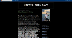 Desktop Screenshot of chuckuntilsunday.blogspot.com