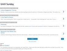 Tablet Screenshot of chuckuntilsunday.blogspot.com