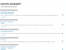 Tablet Screenshot of nativesmovement.blogspot.com