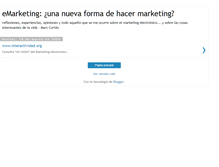 Tablet Screenshot of marqueting-electronico.blogspot.com