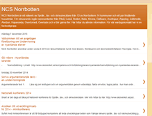 Tablet Screenshot of ncsnorrbotten.blogspot.com