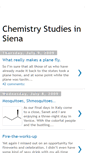 Mobile Screenshot of chemistrystudiesinsiena.blogspot.com