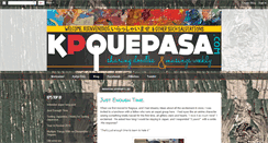 Desktop Screenshot of kpquepasa.blogspot.com