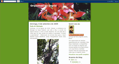 Desktop Screenshot of orquideasdaingrid.blogspot.com