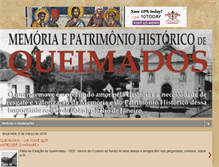 Tablet Screenshot of memoriaqueimados.blogspot.com