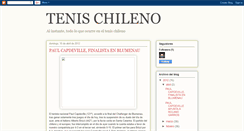 Desktop Screenshot of eltenischileno.blogspot.com